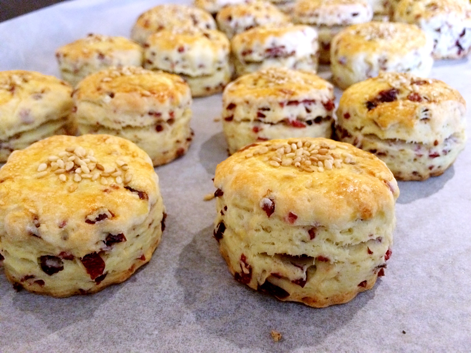 酸奶蔓越莓司康