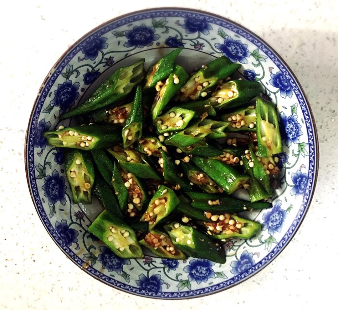 蚝油秋葵