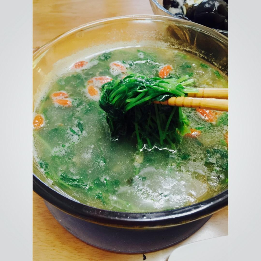 上汤豆苗