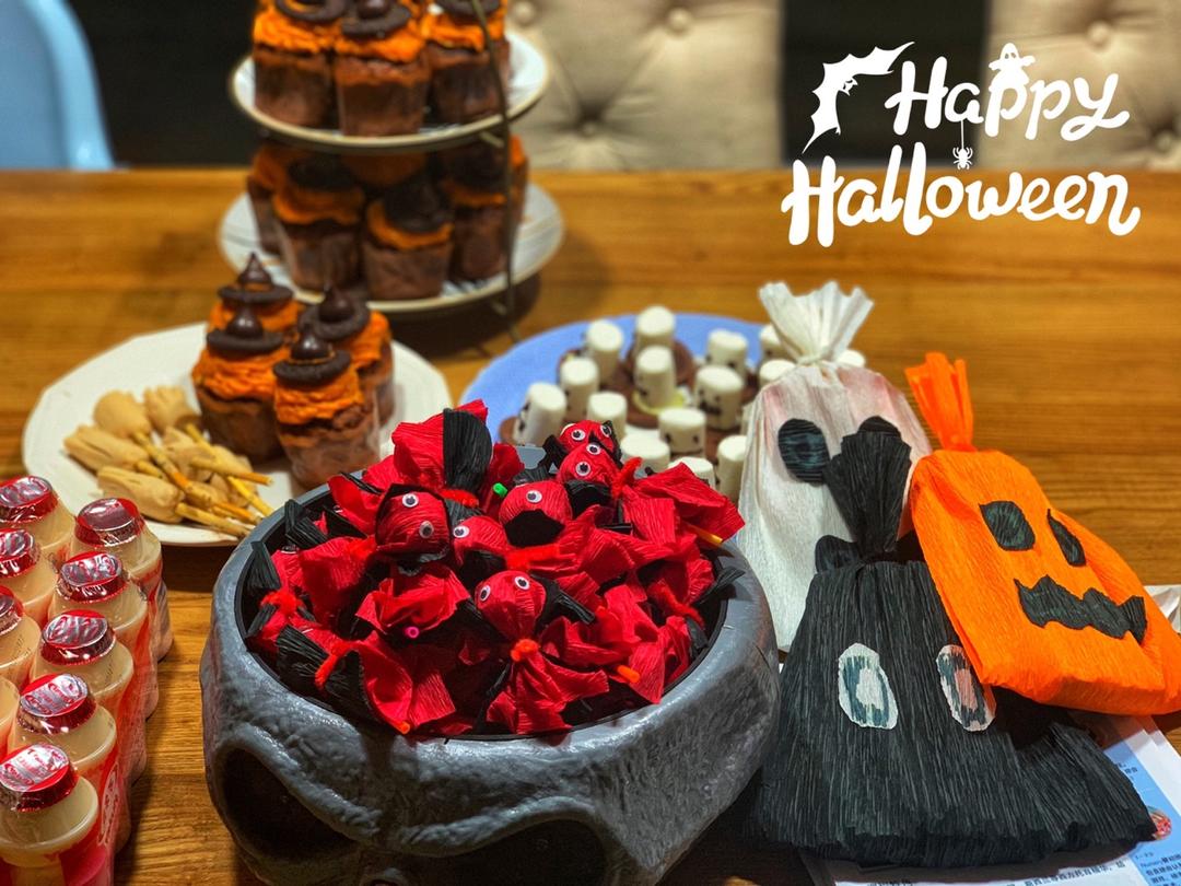 万圣节萌蠢小鬼布朗尼