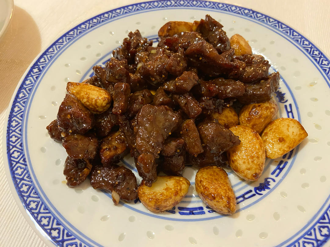 黑蒜子牛肉粒-津门秘方-家庭制作详细版