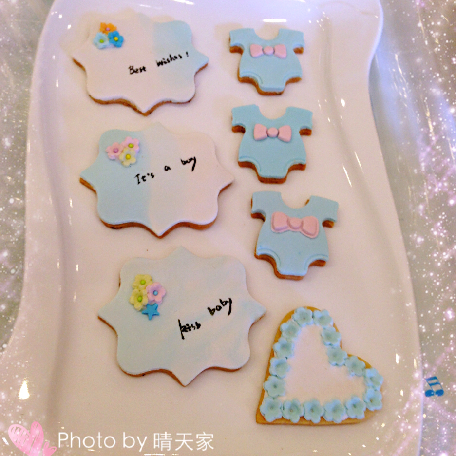画饼干