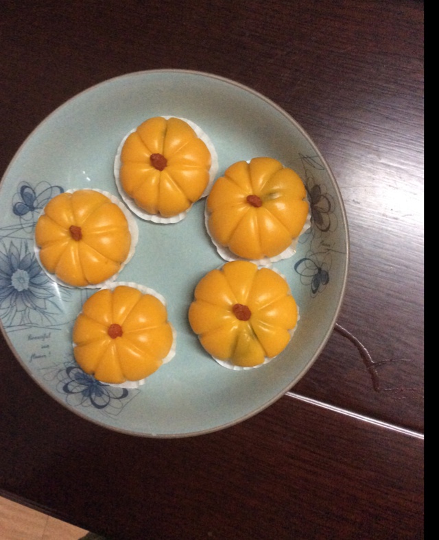 糯糯的南瓜饼