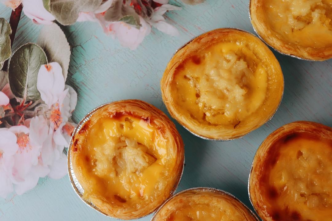 菠萝甜酒酿蛋挞‖确认过是我吃过最好吃的蛋挞啦！的做法