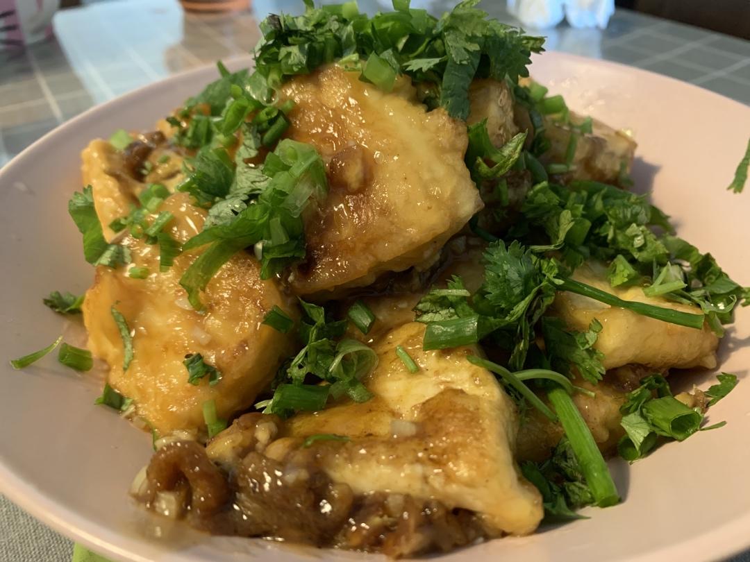 无敌好吃的香煎豆腐