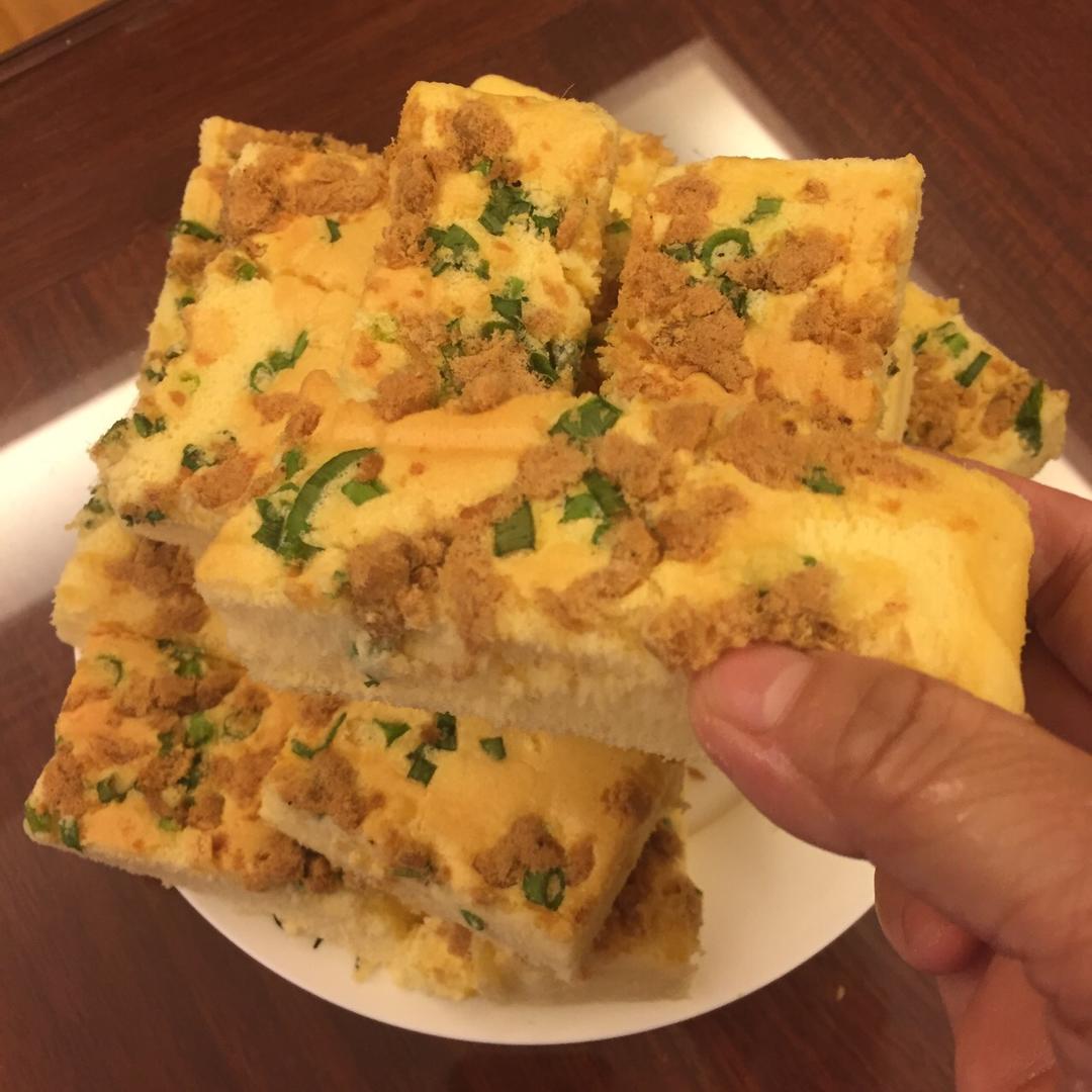 香葱肉松蛋糕
