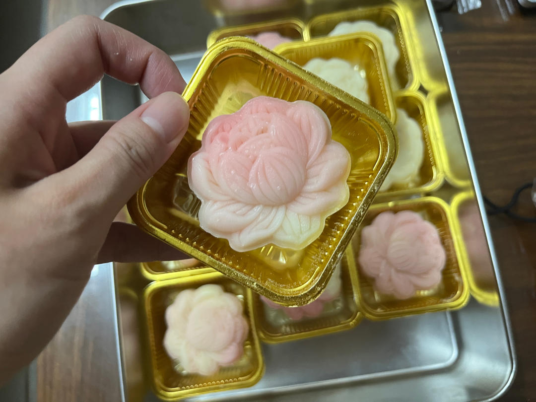 《Tinrry下午茶》冰皮月饼（奶黄馅）