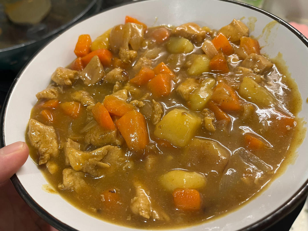 咖喱土豆鸡块