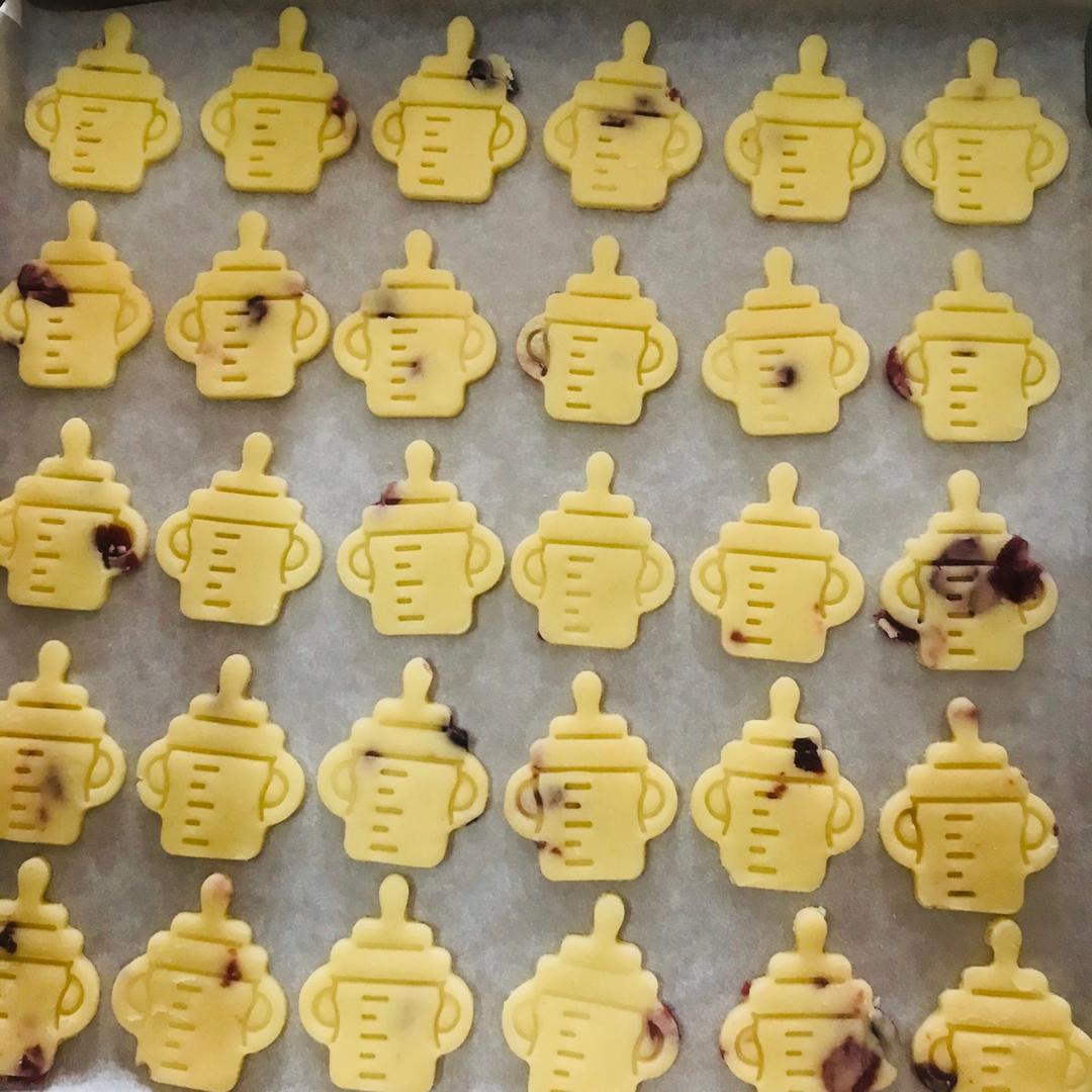 低糖少油版蔓越莓饼干