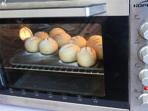 香芋花环小面包的做法 步骤14