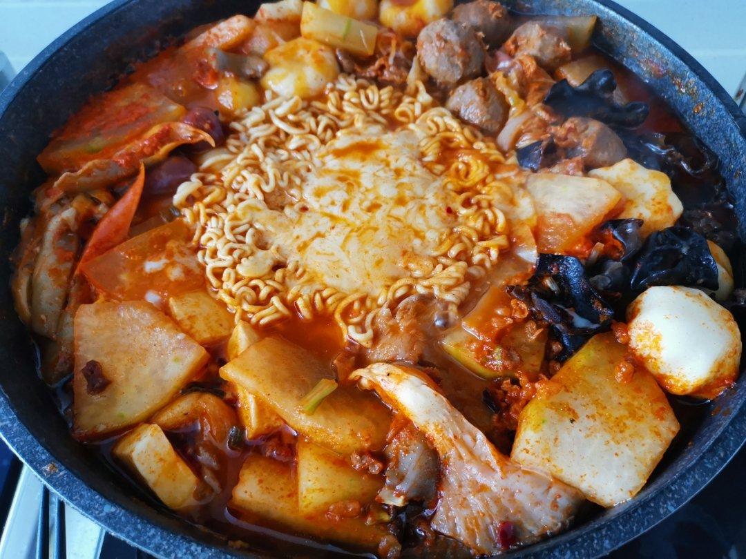 韩国部队锅拉面锅（超好吃）