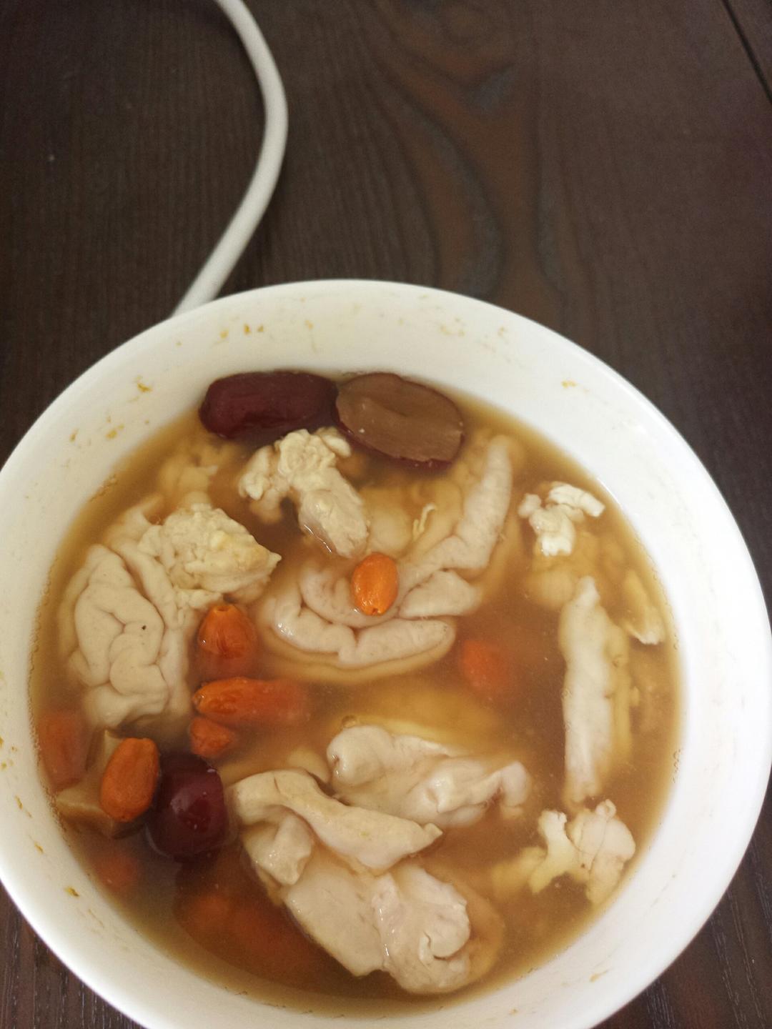 我那么大一条猫尾巴呢做的天麻炖猪脑