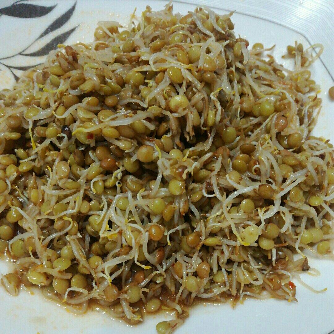 [Raw food]凉拌生扁豆芽