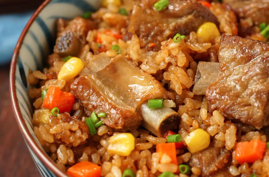 排骨焖饭