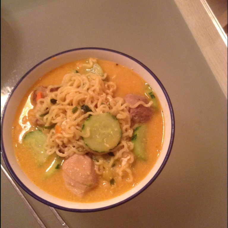 满足食欲的深夜秘密 森系浓香泡面