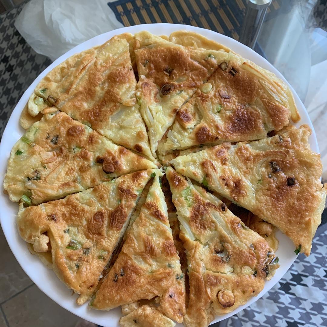 葱花鸡蛋饼