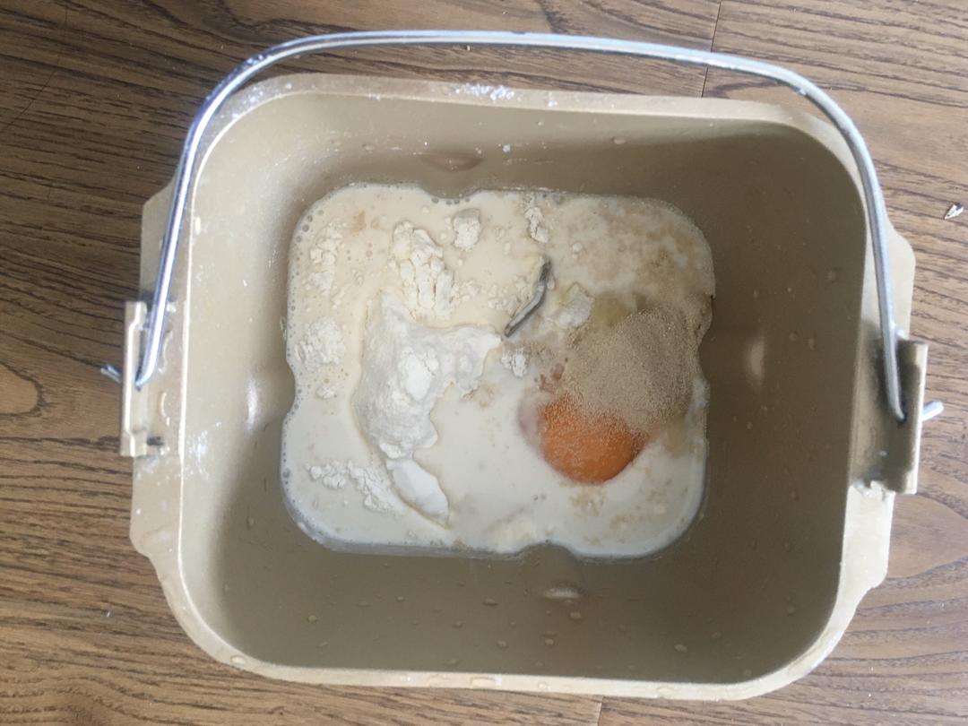 纯奶手撕吐司的做法 步骤1