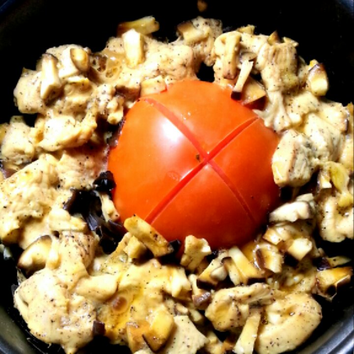 风靡美国华人网络的【电饭锅西红柿焖饭】