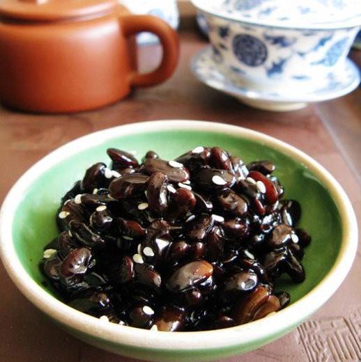 韩式酱煮黑豆的做法