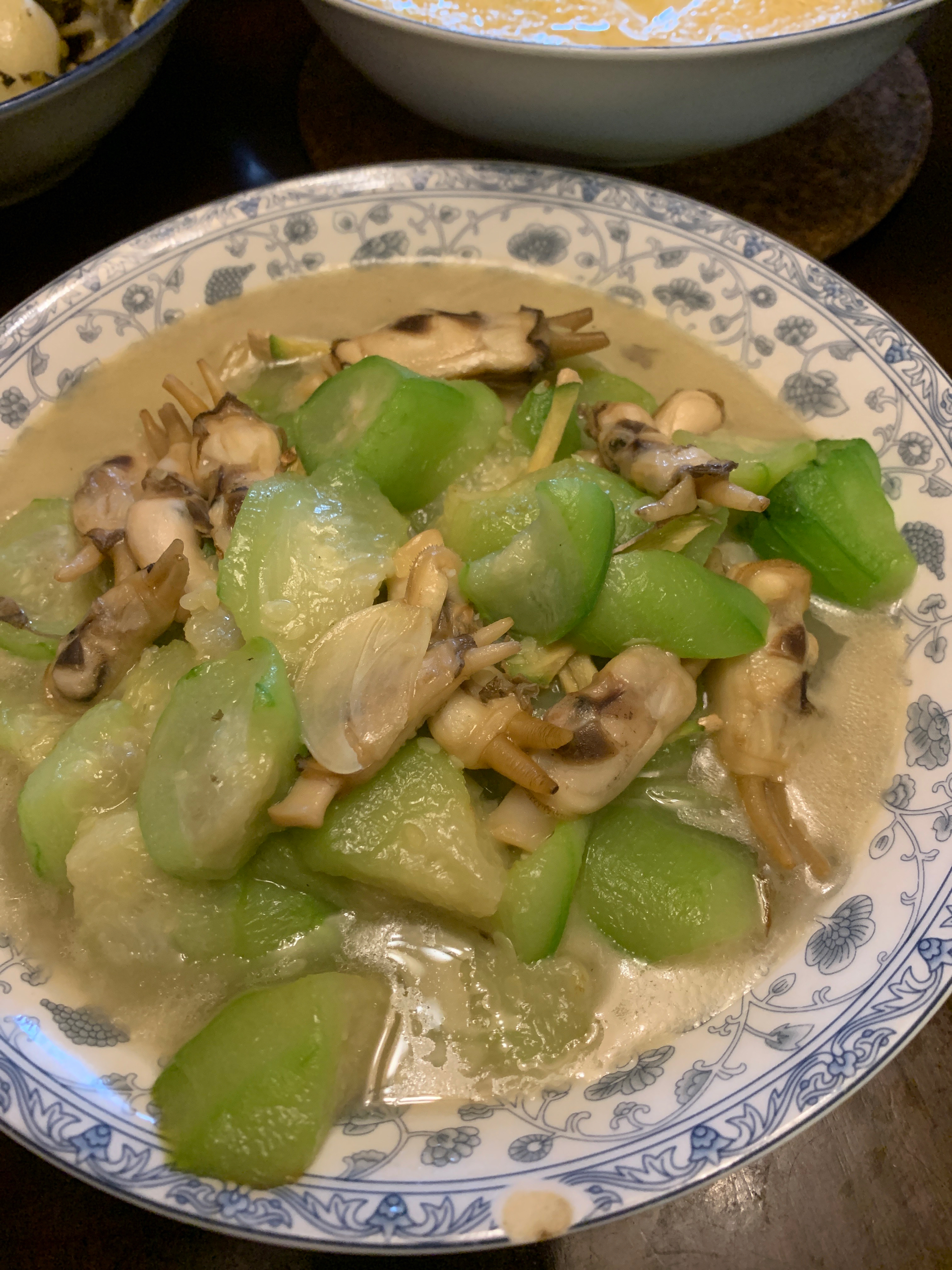 丝瓜老蛏汤