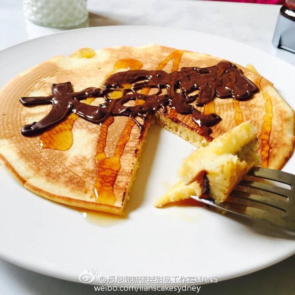 巧克力松饼 pancake