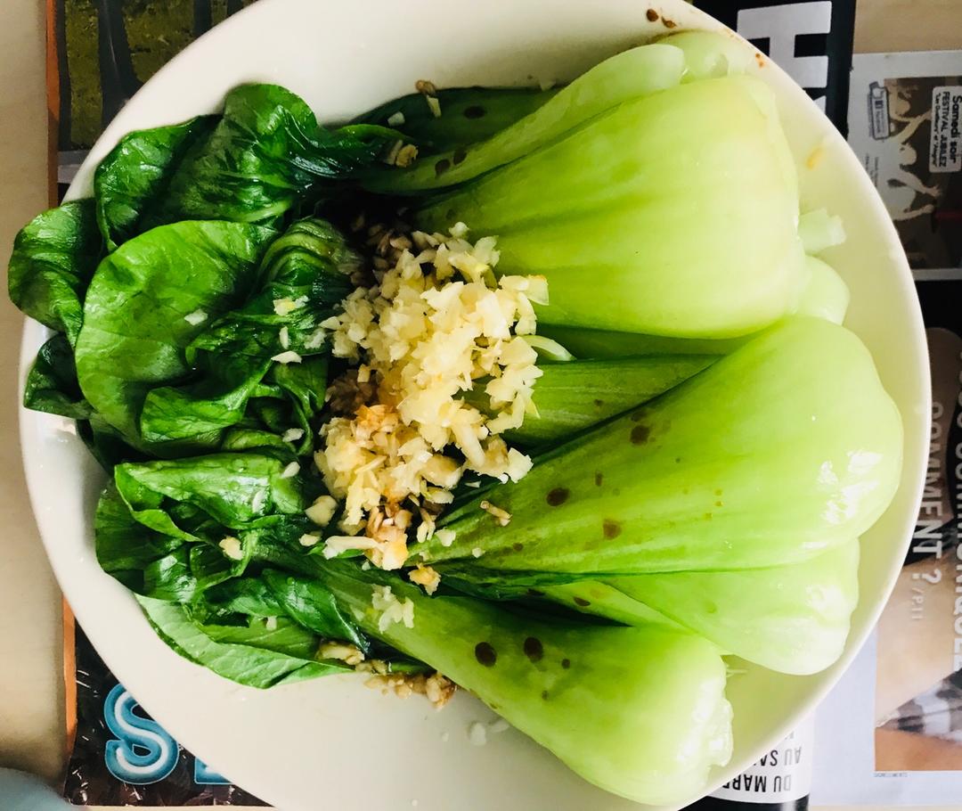 白灼油菜