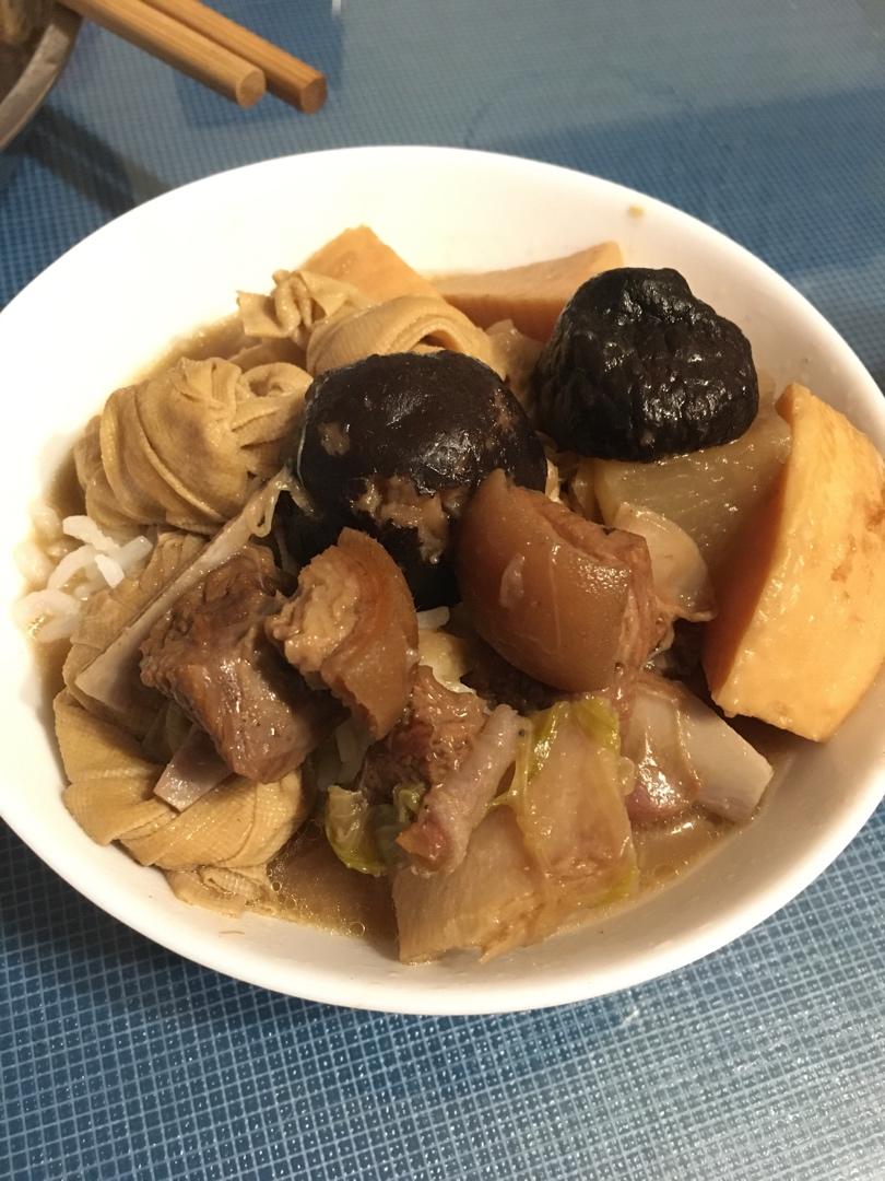 古法双冬枝竹羊肉/羊腩煲