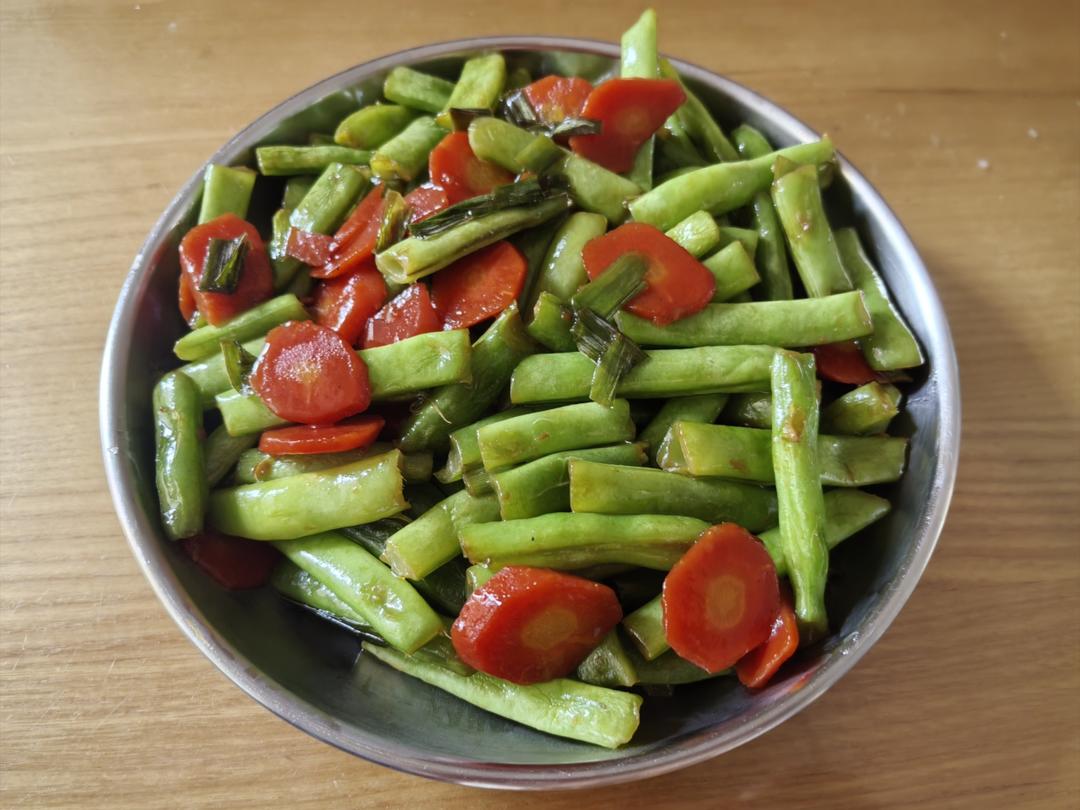 豆角炒肉丝