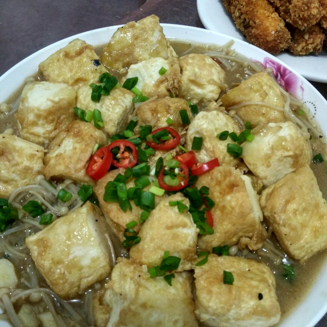 超级下饭菜--金针菇日本豆腐