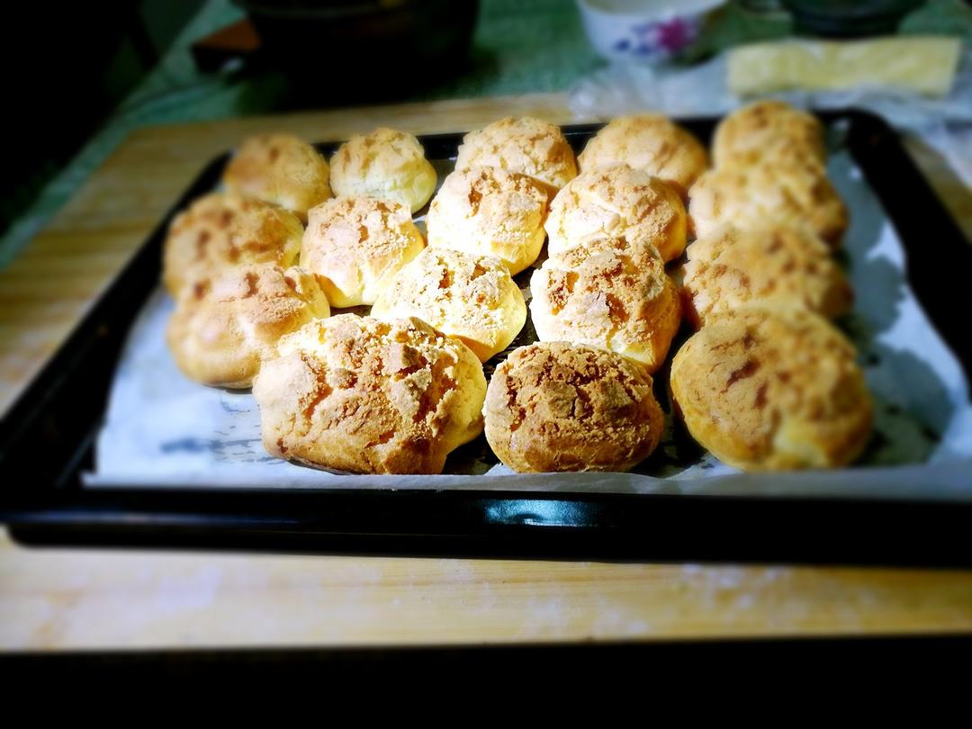 十分美味的酥皮泡芙