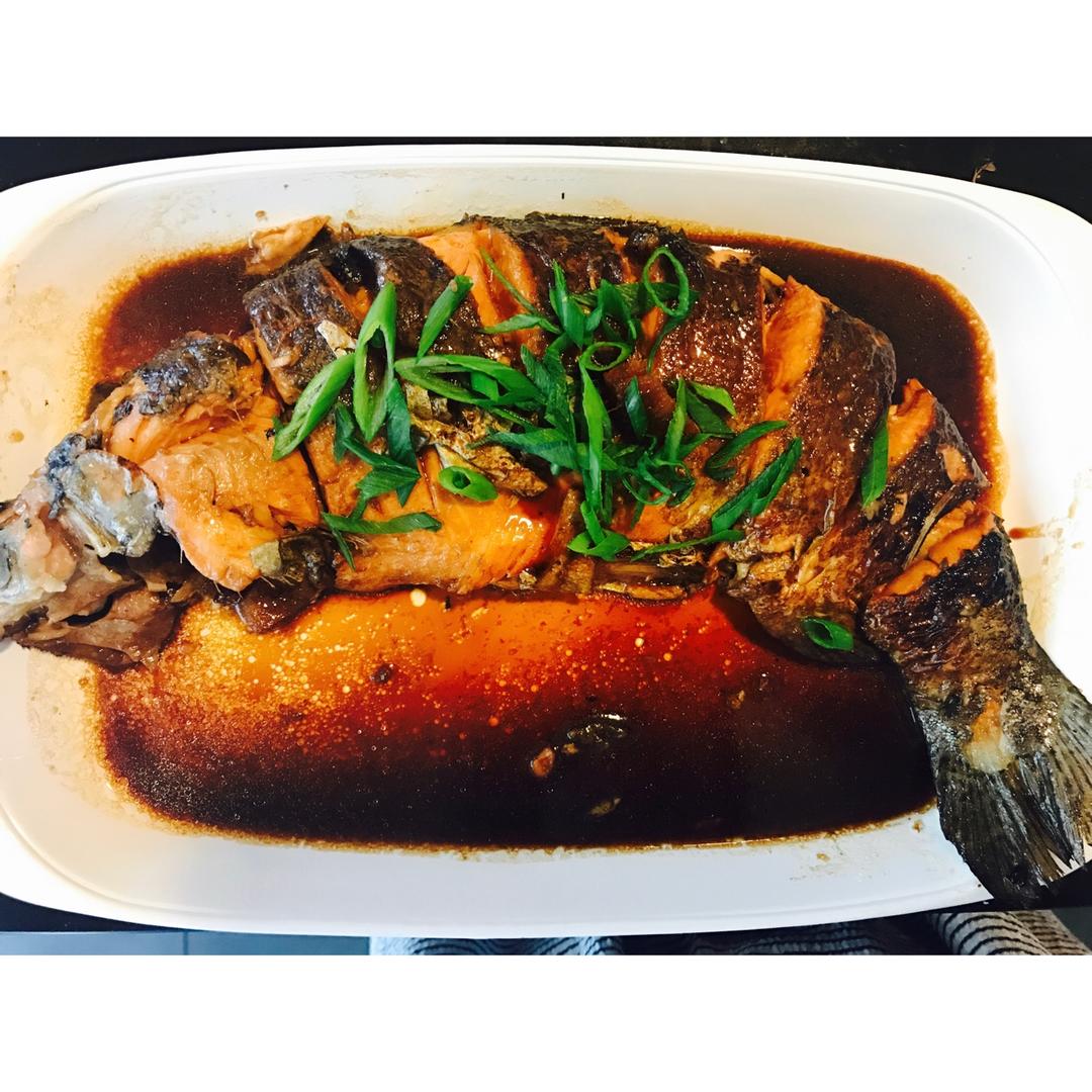 红烧黄鱼—鱼皮不破的小窍门