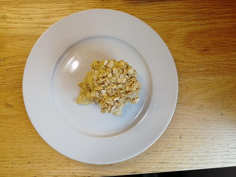 【微波鸡蛋燕麦饼】低脂高蛋 简易瘦身