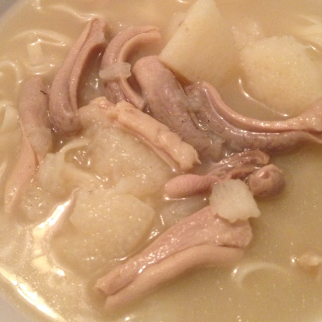 黄芪山药猪肚汤