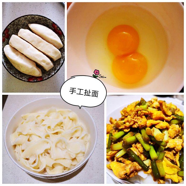 蒜苔炒鸡蛋（十分钟搞定一顿饭）