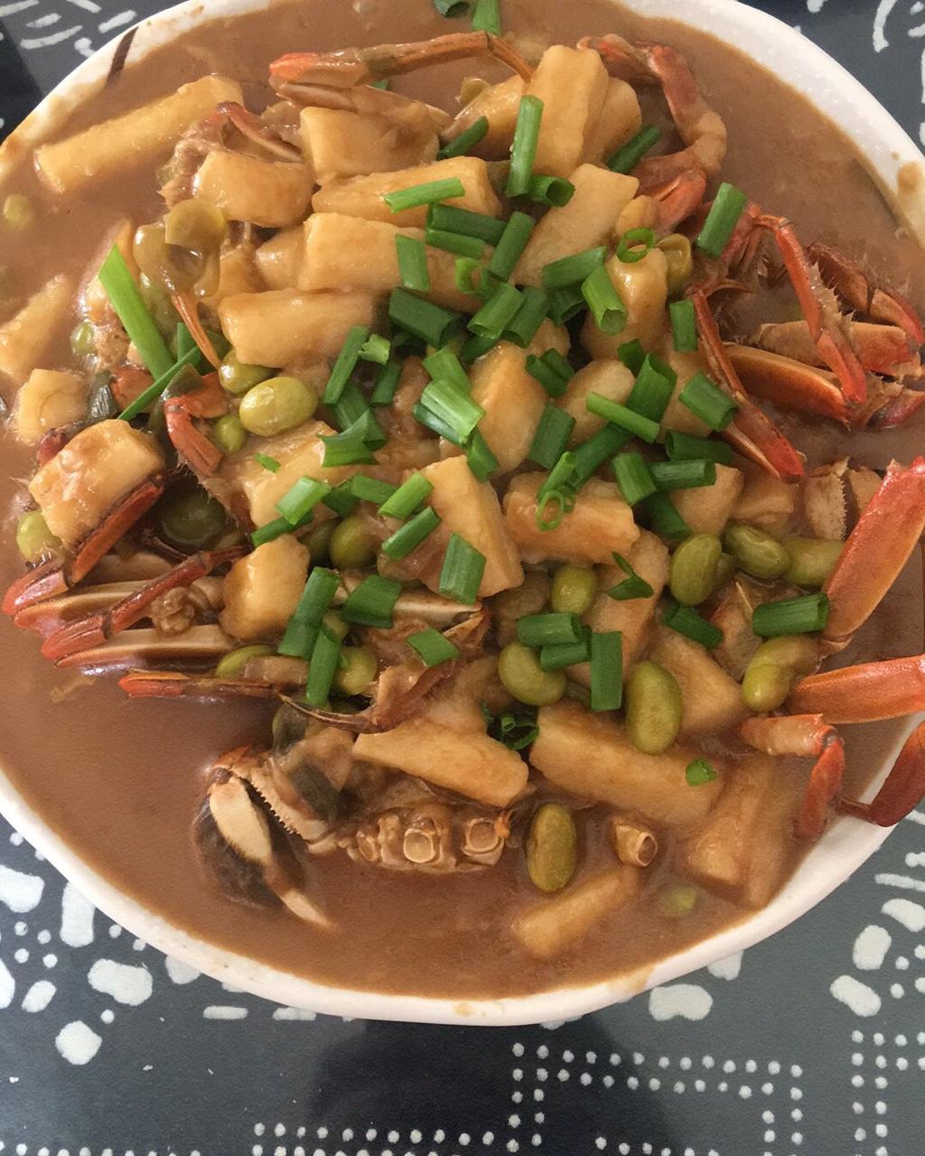上海菜系代表之毛蟹年糕