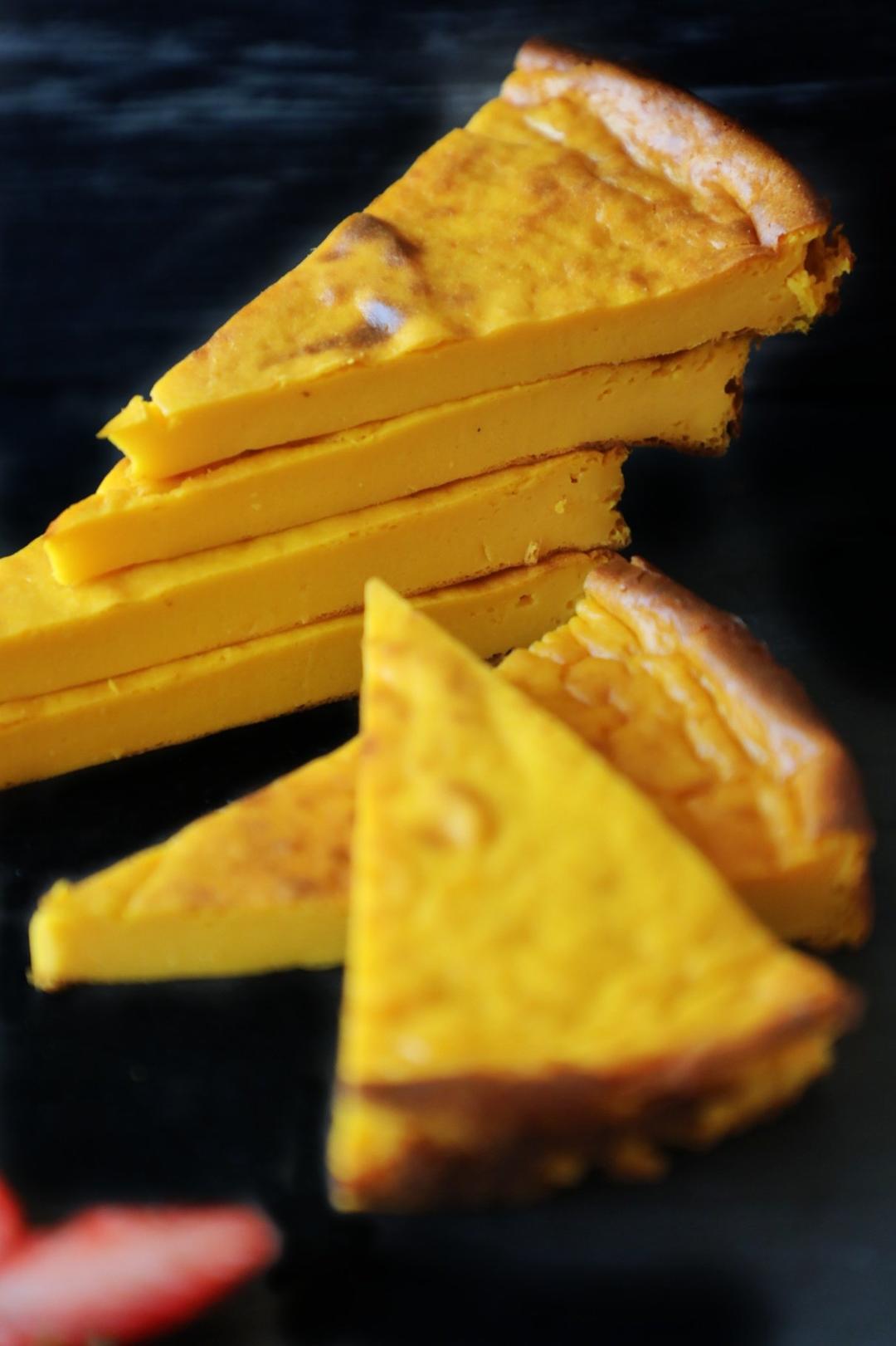 cheese口感的南瓜蛋糕（极简零失败）