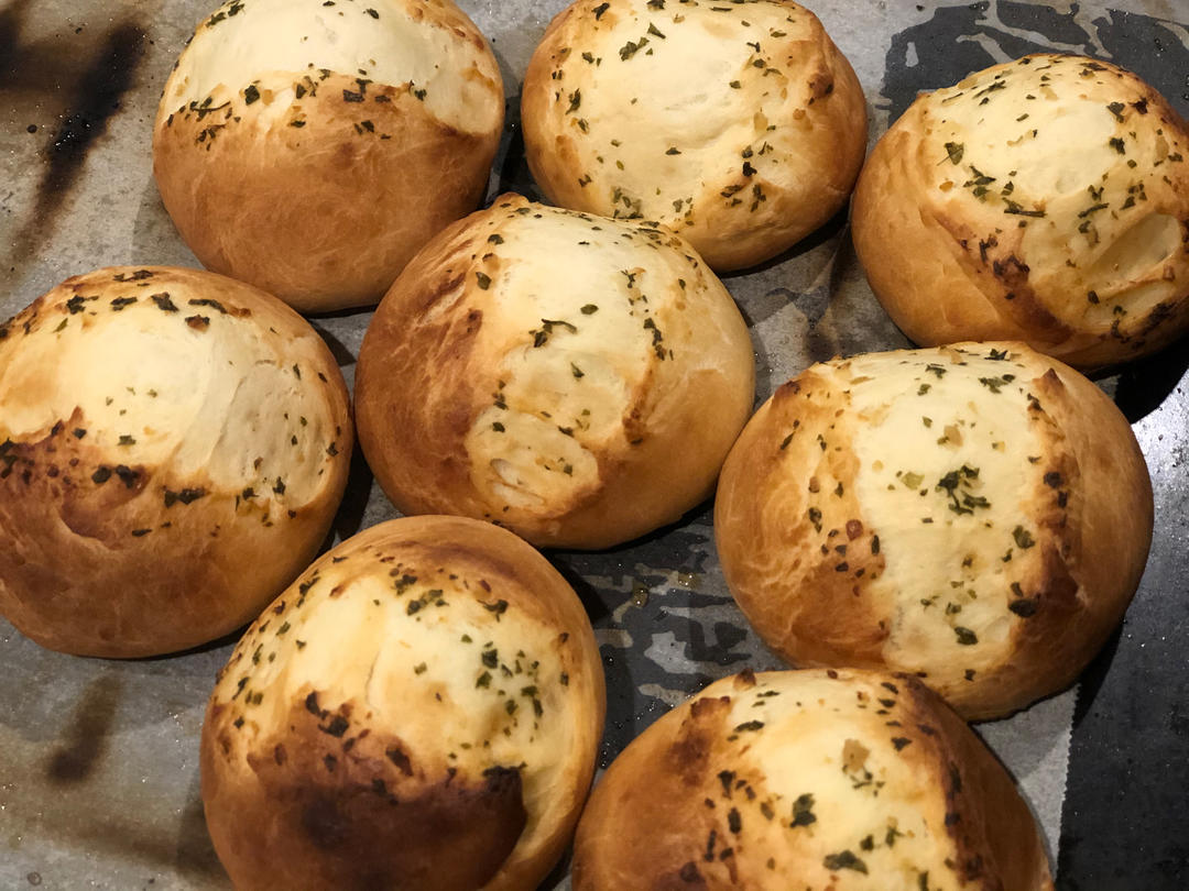 开花蒜香小香包！口口拉丝，不止浓郁~