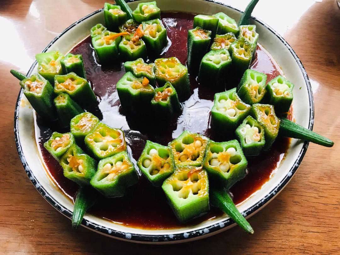 【白灼秋葵】清爽简单