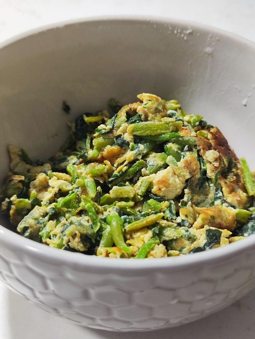 马齿苋炒鸡蛋