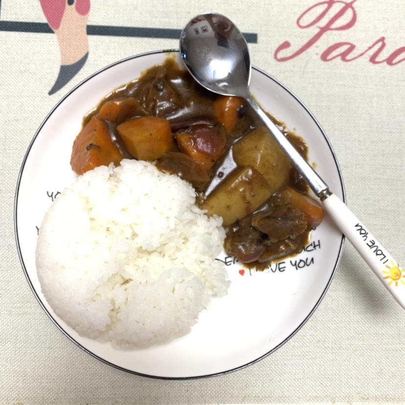 堂妈教你做咖喱牛肉饭