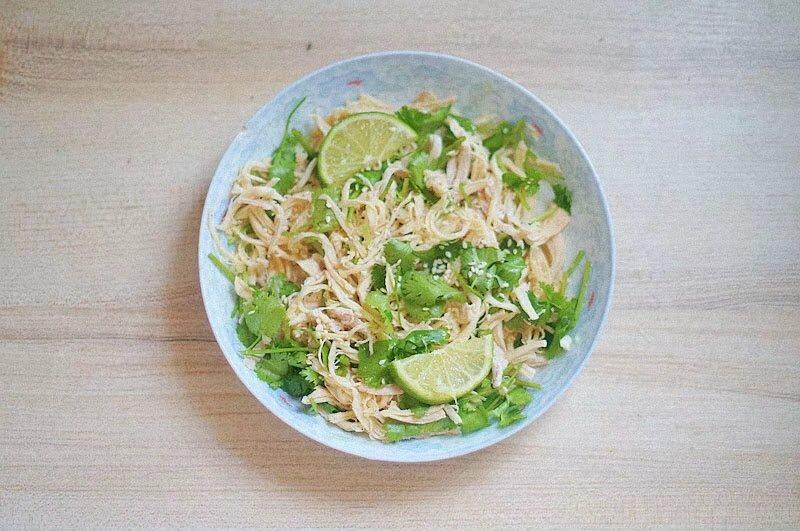 kunkunlin的餐桌：傣味柠檬鸡（云南鬼鸡）