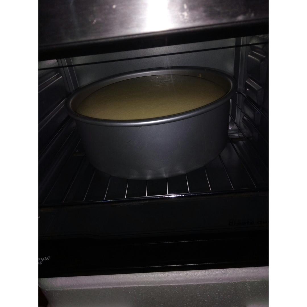 超好记八寸戚风蛋糕（后蛋法）