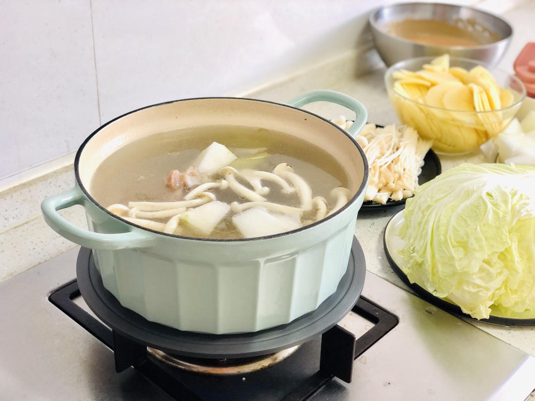 猪肚山药汤【7月北鼎珐琅铸铁锅食谱】