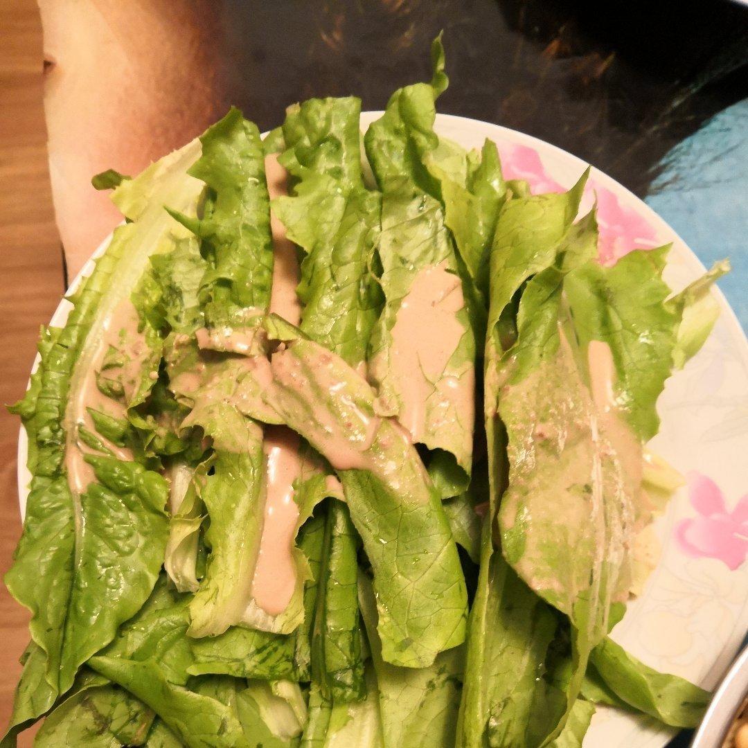 麻酱油麦菜