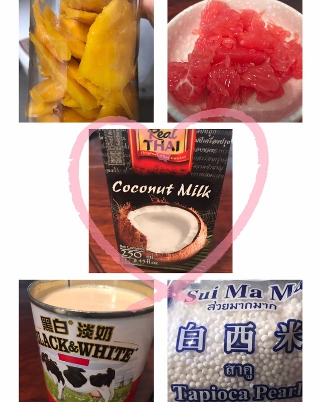 不输甜品店的杨枝甘露