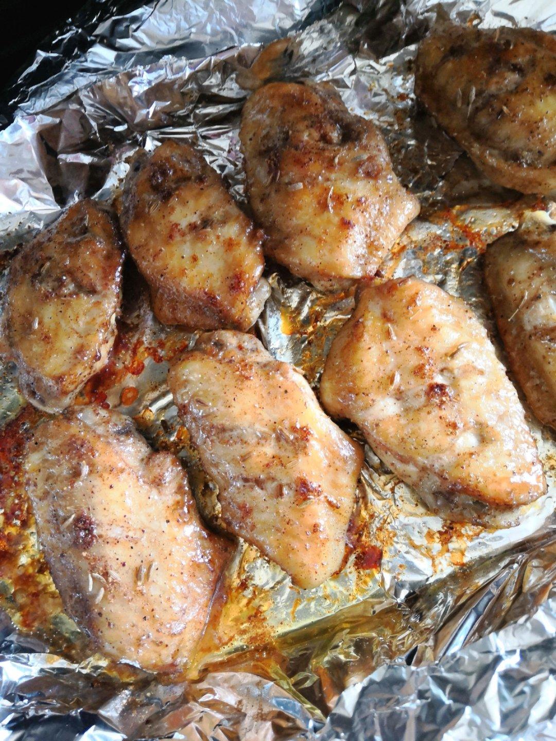 家常烤箱烤鸡翅