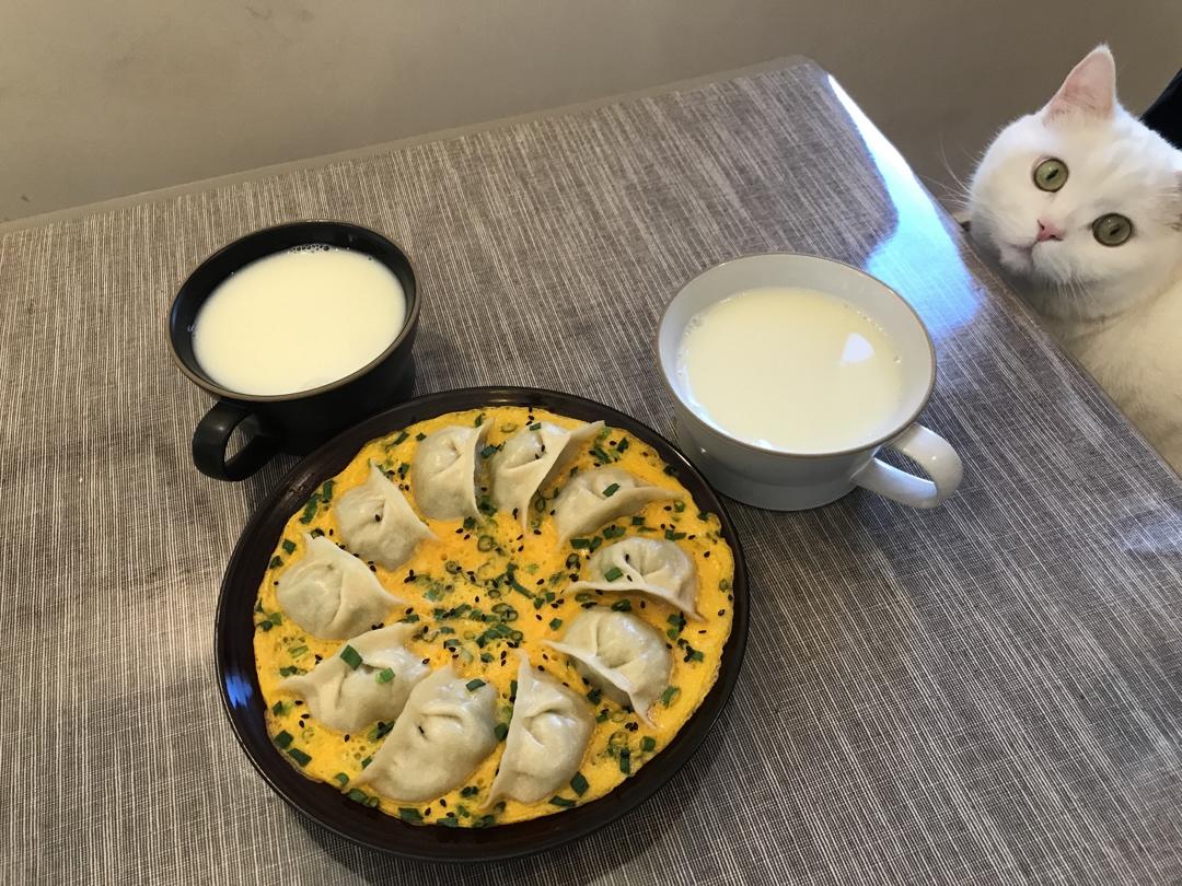 懒人快手抱蛋煎饺