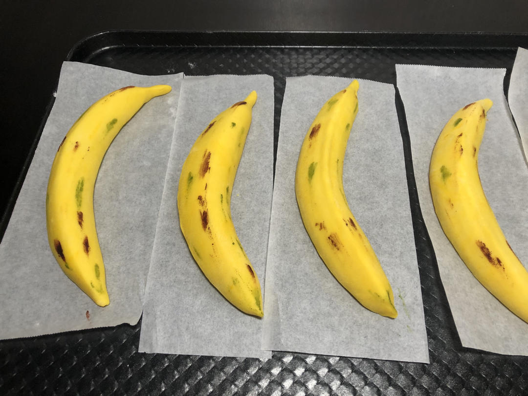 卡通馒头-象形香蕉馒头