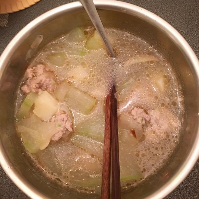 水汆丸子 猪肉丸子 冬瓜丸子汤 超级好吃！！的做法