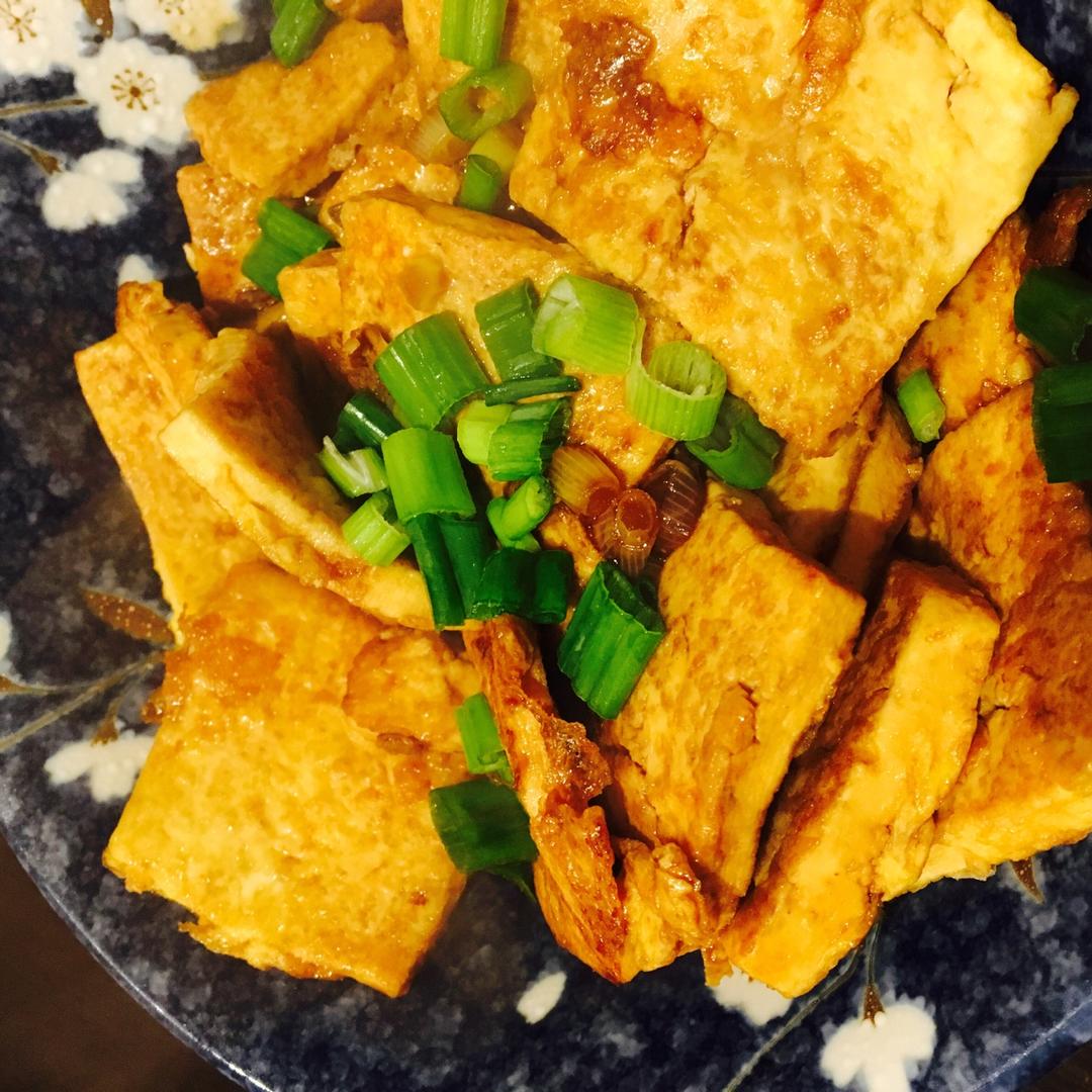 蚝油嫩豆腐